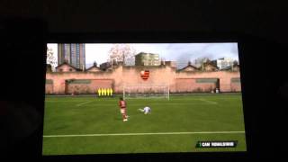 FIFA soccer ps vita Ronaldinho arena play [upl. by Anamor813]