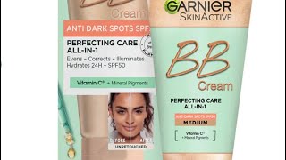 GARNIER BB CREAM TRY ON [upl. by Arleen]