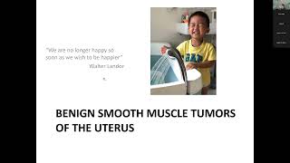 OPEN Africa Aug24 Uterine Mesenchymal lesion discussion [upl. by Howund306]