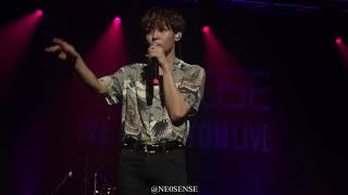 191206 The Rose Kim Woosung  Moon live WeRoseYouinKL [upl. by Enidlareg81]