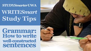 Grammar Writing wellconstructed sentences for UWA assignments [upl. by Nolyd]