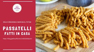 PASSATELLI FATTI IN CASA [upl. by Fisoi]