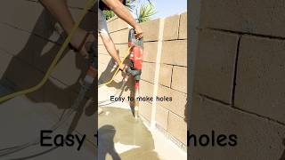 Core drill Hilti powertools diy costruction concrete drill [upl. by Yrem738]