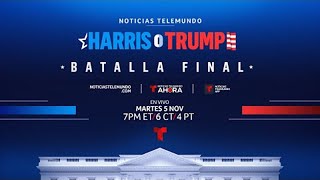 Resultados de las elecciones en EEUU 2024 entre Harris y Trump  Al Rojo Vivo  Telemundo [upl. by Giovanna]