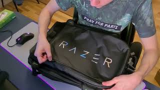 Razer Rogue 17 Backpack V3  Chromatic  Unboxing and short review [upl. by Jacques569]