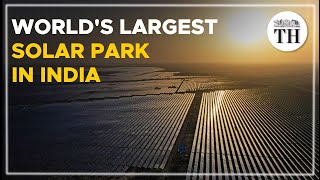 Worlds largest solar park in Bhadla India [upl. by Kurr]