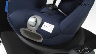 How to Recline the Seat I Sirona S2 iSize Car Seat I CYBEX [upl. by Ardeid]