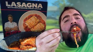 Chef Gordon Ramsay Lasagna Frozen Meal Review [upl. by Niwre113]