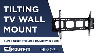 Tilting TV Wall Mount Bracket  Features MI303L [upl. by Boynton]