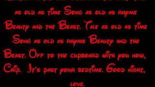 Beauty And The Beast  Beauty And The Beast Lyrics HD [upl. by Ailaham564]