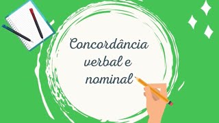 Concordância verbal e nominal  Ensino Fundamental [upl. by Ajnotal]