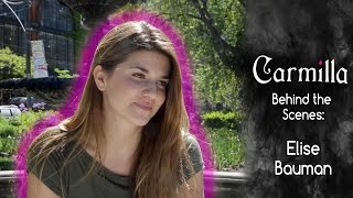 Carmilla  Season 2  Interview with Elise BaumanquotLauraquot [upl. by Nagey708]