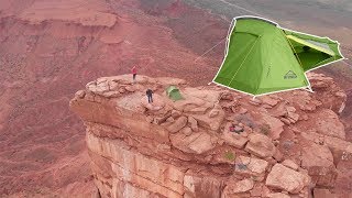 Camping on Castleton Tower Fine Jade On The Rectory  Day 2  Utha [upl. by Maurizio]