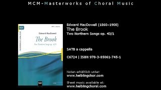 Edward MacDowell  The Brook [upl. by Rolandson473]