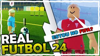 REAL FUTBOL 24 O MELHOR JOGO DE FUTEBOL DO ROBLOX [upl. by Sibbie]