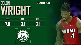 MILWAUKEE BUCKS Delon Wright ᴴᴰ [upl. by Ahseele547]