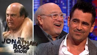 Colin Farrell Cant Cope With Danny DeVitos Always Sunny Stories  The Jonathan Ross Show [upl. by Airetahs]