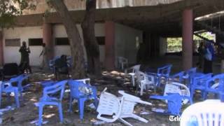 Deadly Somalia suicide blast caught on camera [upl. by Htiel205]