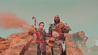 God of War  Scattering Fayes Ashes Ending [upl. by Annod]