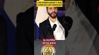 LOS PANDILLEROS Y SUS LUJOS EN LAS CÁRCELES elsalvador nayibbukele noticias [upl. by Akemehc]