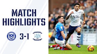 Highlights  Portsmouth 31 PNE [upl. by Ramyaj]