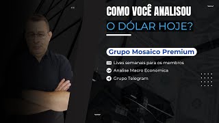 COMO VOCÊ ANALISOU O DÓLAR HOJE PERÍODO DA MANHÃ  DAYTRADE [upl. by Chico849]