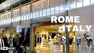 Termini Station  Rome Italy  4K HDR Walking Tour 60fps [upl. by Bortz]