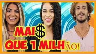 BBB19 OS MAIS QUERIDOS EX BROTHERS ALCANÇAM NÚMEROS ALTOS NA WEB [upl. by Attaynek230]