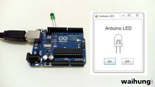 Arduino Controlled by Visual Basic Program [upl. by Krista]