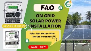 BiDirectional Solar Net Meter  Purchase or Rent  Which is Best [upl. by Orlosky388]