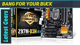 GIGABYTE GAZ97MD3H The Ultimate Micro ATX Motherboard [upl. by Nathalia]