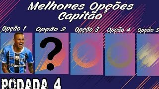 QUEM ESCALAR DE CAPITÃO  4 RODADA  CARTOLA FC 2018 [upl. by Nordek]