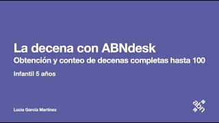 La decena con ABNdesk 5 años [upl. by Germana]