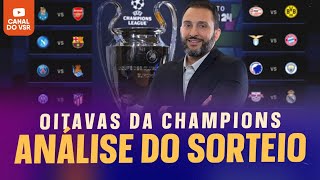 OITAVAS DA CHAMPIONS PSG SERÁ FAVORITO [upl. by Anos]