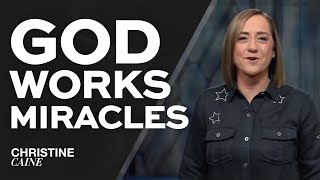 Christine Caine Miracle Working God Sermon [upl. by Enaek]