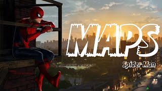 SpiderMan  Maps  Maroon5 [upl. by Padegs334]