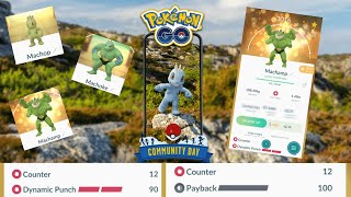 Can we just play casual Our Machop Community Day point of view [upl. by Ronoel]