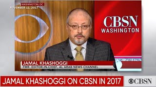 Jamal Khashoggis full interview with CBSN in 2017 [upl. by Donelu]