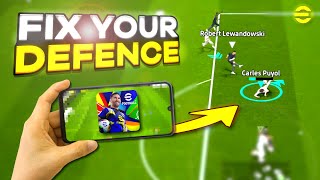 These Tips Will Fix Your Defence in eFootball 2025 Mobile  New Defence Guide [upl. by Adav533]