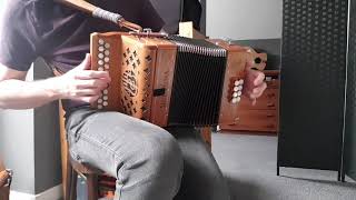 Kesh jig  Lanigans Ball Irish BC button accordion [upl. by Acimad]