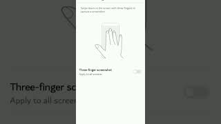 HOW TO ENABLE THREE FINGER SCREENSHOT IN HUAWEI Y7 PRIME 2019 [upl. by Allecnirp]