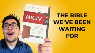 NKJV SingleColumn VerseByVerse Reference Bible by Thomas Nelson — Review [upl. by Happy]