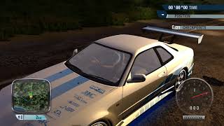 Brians Skyline  2Fast 2Furious Test Drive Unlimited Platinum Mod [upl. by Nnyliak515]