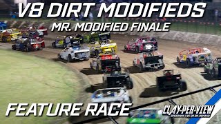 V8 Dirt Modifieds  Mr Modified  Lismore  18th Mar 2023  ClayPerView Highlights [upl. by Nosirrah]