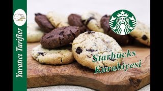 Ödüllü Starbucks Kurabiyesi Tarifi  Çikolatalı Kurabiye [upl. by Pricilla779]