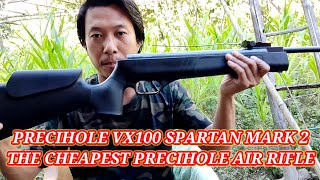 Review of the cheapest precihilole air rifle The vx100 Spartan mark 2 [upl. by Anaid]