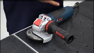 Bosch GWX 17125 S  X Lock Technology Explained  Basics With Bosch [upl. by Mani]