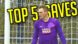 TOP 5  Best Goalkeeper Saves I WEEK 50 2015 [upl. by Anoid]