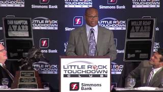 Little Rock Touchdown Club Sept 9 2014 [upl. by Ardnwahsal]