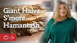 Giant Halva Smore Hamantash [upl. by Cormack530]